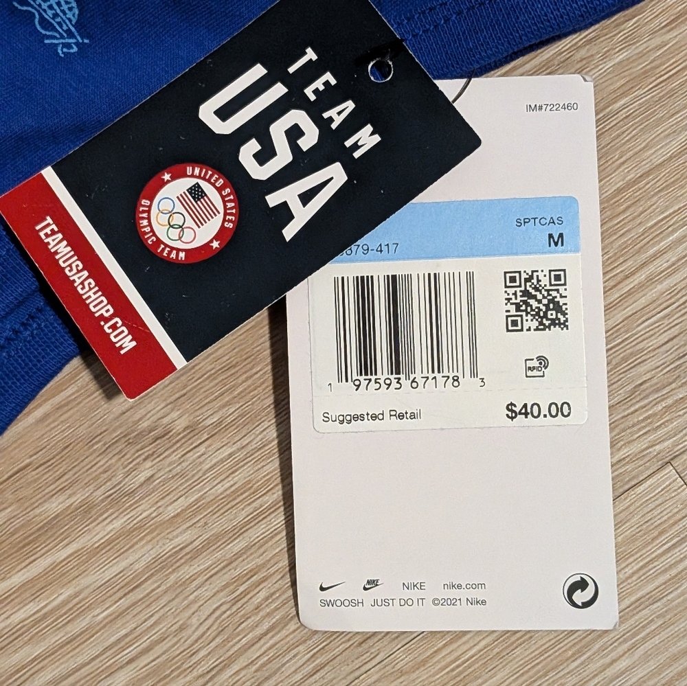 Nike Tank Top Men's Medium USA Team NWT - Picture 6 of 12